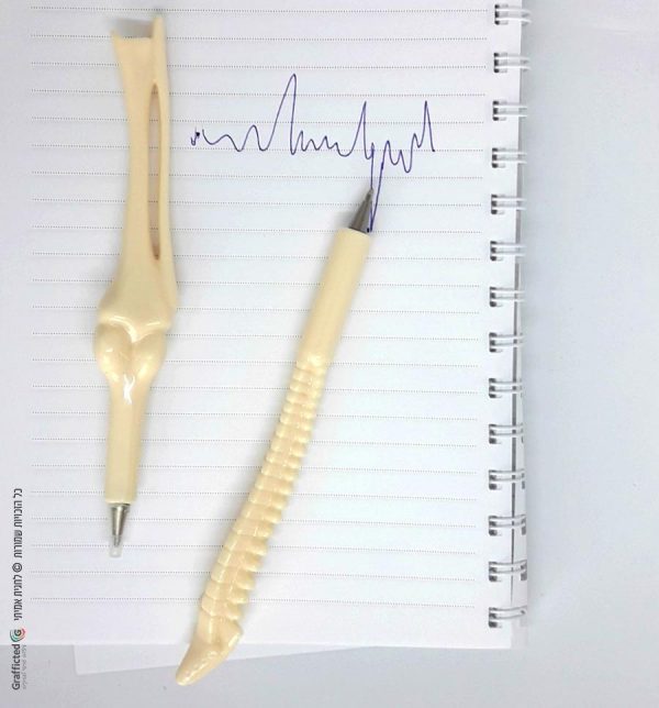 עט מתנה לרופא סט עטים עצמות
